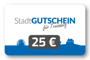 25€ Gutschein